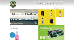 Desktop Screenshot of driveinbottleshop.dk