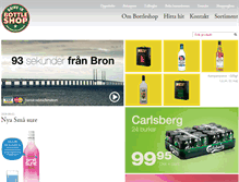 Tablet Screenshot of driveinbottleshop.dk